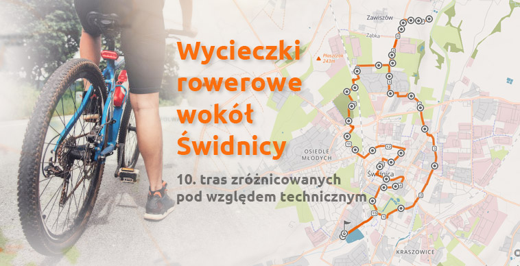 Wycieczki rowerowe wokół Świdnicy